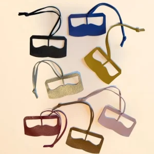 Stylish Glasses Design Keychain Charm Women Handbag Pendant Charms Decoration Bag Charms
