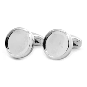 Sublimation Wood Fabric DIY Blank Cufflinks Custom Mens Suit Shirt Fashion Accessory Wedding Tuxedo Jewelry Cufflinks