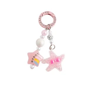 Sweet Collection Headphone Shell Pendant Keychain Mobile Phone Bag Pendant Temperament Fashion Versatile Pendant