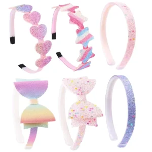 Sweet Cute Fashion Rainbow Bowknot Flytop Hair Accessories for Kids