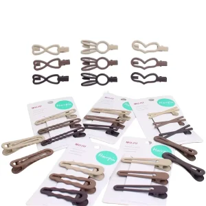 Sweet and Cute Fashionable Set Hair Clips High end Barcode Hair Accessories for Women and Girl