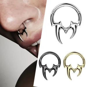 Titanium Body Jewelry for Wedding Engagement Segment Hoop Nose Stud Septum Helix Trends