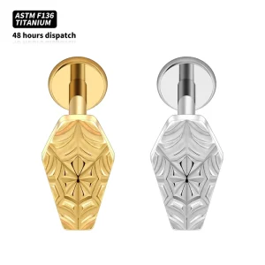 Titanium Cartilage Earrings for Daith Piercing