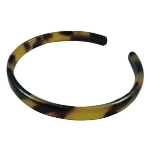 Tortoise Shell Jewelry Acrylic Cuff Bangle for Women Hand Decoration Bracelet for Gift Party