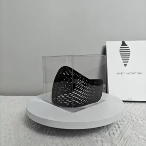 Trendy 3D Geometric SerArt Silicone Lightweight Multifunction Non Slip TAJ Hijab Crown Underscarf Hair Accessory