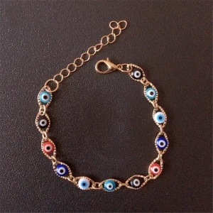 Trendy Alloy Bracelet Women Luxury Cute Fashion Costume Street Snap Jewelry Protection Charm Necklace Set