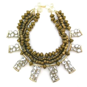 Trendy Chinese Fashionable 18K Gold Plated Beaded Jewelry for Women Orthodox Religious Necklaces Accessories