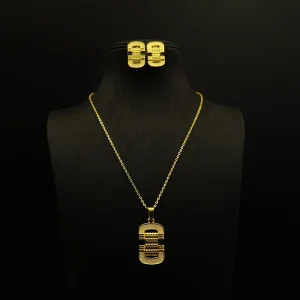 Trendy Fashion Necklace for Women Unique Couples’ Pendant for Men Hip Hop Versatile Street Dance Runway Accessories