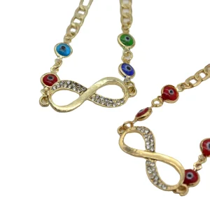Trendy Fashion Turkish Eyes Bracelet and Bangle Boy and Girl Friendship Bracelets for Womens