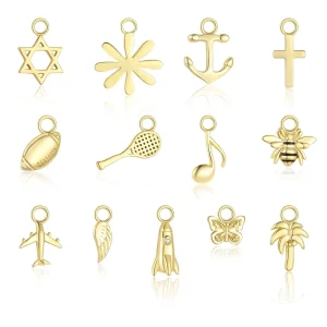 Trendy Jewelry 925 Sterling Silver Fashion Necklace Making Accessories Geometric Animal Sport Pendants Charms