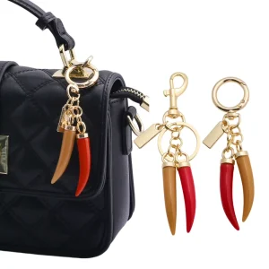 Trendy Red Chili Pepper Bag Charm Fashionable Accessory for Bags Car Key
