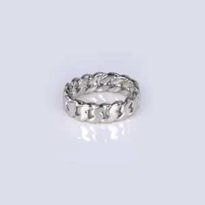 Trendy Unisex Rings Classic Design Gold Plated Minimalist Design Without Gemstones Wedding Jewelry