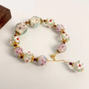 Trendy Women’s Christian Gifts Religious Custom Designer Non-Tarnish Alloy Hip Hop Charm Bracelets Boho Kashmiri Bangles Party