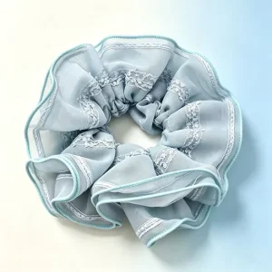 Tulle Lace Large Hair Tie Elegant Hair Accessory Scrunchies Sweet Bun Accessory Party Headwear
