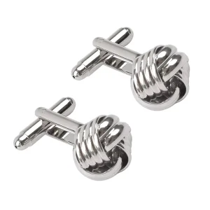 Twisted Knot Cufflinks Men Fashion Elegant Style Shirt Suit Cufflinks High Quality Jewelry for Men Festival Gift