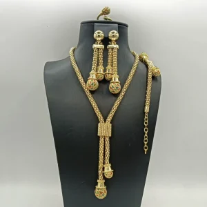 Unique Design Fashion Jewellery Set Luxury African Ladies Jewelry Sets Dubai Jewelry Sets