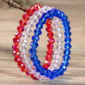 Unisex Gold Plated Beaded Simple Fashionable Creative Handmade Bracelet with Austrian Crystal for Clothing Matching