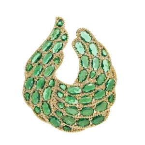 Vintage High-end Europe America Personality Flame Brooch Man Fashion Luxury Suit Coat Pin Accessories