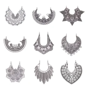 Vintage Style DIY Fashion Pendants and Charms Jewelry Accessories for Women and Men for Making Earrings and Necklace