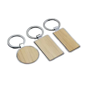 Vintage Style Luxury Key Chain Ring Personalized Fashion Designer Metal Key Holder with Cute Logo Keyrings