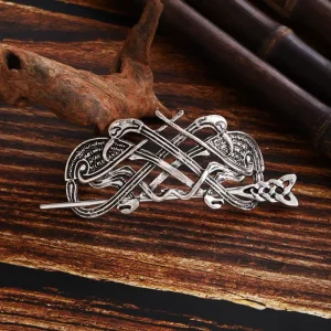 Vintage Viking Hair Clip Women’s Hair Accessories Retro Gothic Celtic Hairpins Women Viking Retro Lotus Hairpin Celtic Hairpin