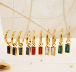 Waterproof 18K PVD Gold Plated Stainless Steel Textured Knot Stud Earrings Tarnish-Free Vintage Fashion Jewelry