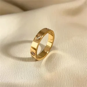Waterproof and Sweatproof Designer Ring in High Quality Stainless Steel