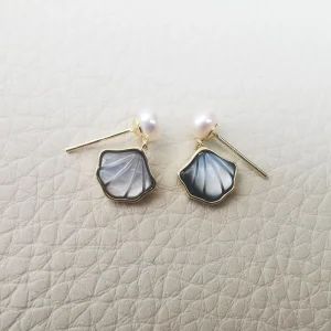 Women Fashion Jewelry 4-5mm White Natural Freshwater Pearl Sea Shell Pearl for Jewelry