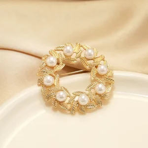 Women Simple Brooches Fashion Flowers Trees Pins Outerwear Clothing Accessories