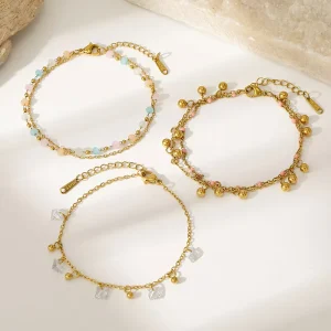 Women Stainless Steel Chic Style Exquisite Personalized Design Bracelet