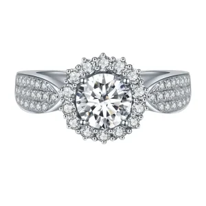Women’s Fashion Jewelry Zircon Diamond Ring Classic Brilliant Glowing Luxury Rings For Anniversary Wedding Party