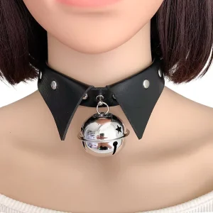 Women’s Gothic Collar Punk Style Bell Choker Necklace
