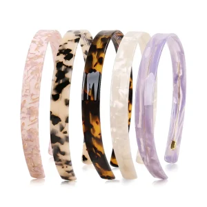 Women’s Headband Simple and Exquisite Acetate Headband French Style High Skull Headband Hair Accessories