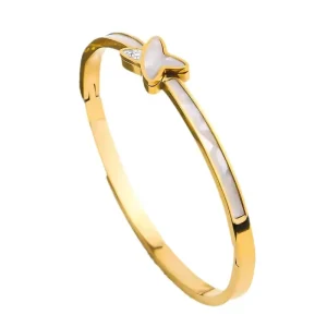 Women’s Simple Fashion Bracelet 18K Gold Plated Stainless Steel Factory
