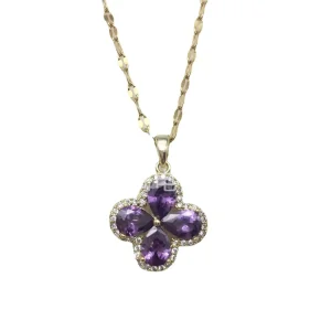 Women’s Versatile High End Design Accessories Popular Necklace Pendant Zircon Pendant Necklace