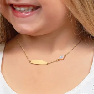 Women’s and Children’s Accessories Butterfly Necklace Fashion New Style Stainless Steel Unique Personalized Engravable Jewelry
