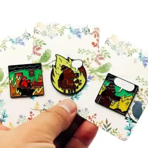 Wsnbwye Painted 3D Adhesive Brooch Pins Bulk Europe Alloy 10pcs Bee Women Fashion Metal Badge