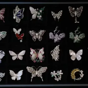 XILIANGFEIZI High Quality Jewelry Fashion Natural Freshwater Pearl Luxury Heavy Butterfly Brooch Banquet Dress Pin Women