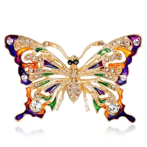 YH180 Fashion Butterfly Brooches Women Brooch Jewelry