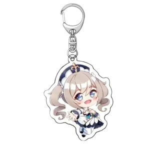 Yakelike Custom DIY Cartoon Holographic Anime Merch Acrylic Keychain with UV Printing High Quality