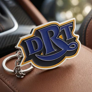 Your Own Personalised Keyring Die-Casting Zinc Alloy Silver Soft Enamel Logo Custom Metal Keychain for Business Gift Souvenir