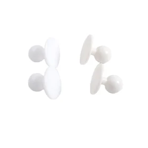Zenith Shank Style Eco-Friendly Nylon Plastic Cufflinks Studs BM10395 Pearl Technique Chinese Knot/Chinese Frog Buttons