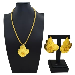 Zhuerrui Italiano Gold Designs Women Jewellery Set Party Fine Costume Jewelry Set Luxury Necklace Jewellery Sets HE2500310