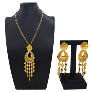 Zhuerrui Italiano Gold Designs Women Jewellery Set Party Fine Costume Jewelry Set Luxury Necklace Jewellery Sets HL2550110