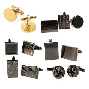 Zinc Alloy Cufflink Elegant Women Cufflink Fashion Luxury Square Crystal Cuff Button Male French Shirt Cuff Link