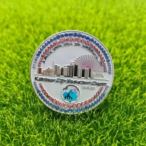 Zinc Alloy Gold Plated Soft Enamel Fashion Brooch Badge Custom Logo Promotion Gift Souvenir Heavy Duty Durable Pin