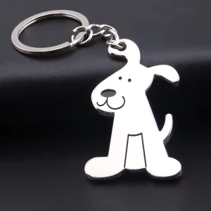 Zinc Alloy Metal Logo Design Keyring Custom Logo Personalized Pendant Charms for Tourist Souvenir Giveaway
