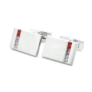 Zircon Crystal Diamond Elegant Cufflinks Custom Mens Suit Shirt Fashion Accessory Wedding Tuxedo Trendy Jewelry Gift