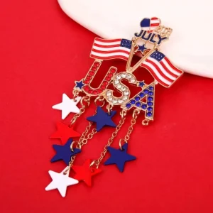 brooch brooches for girl fashion accessories with rhinestone USA style luxury