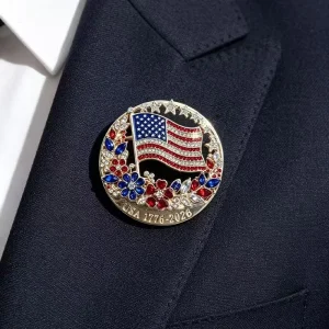 fashion brooches for decoration brooch pin with crystal luxury women’s brooches